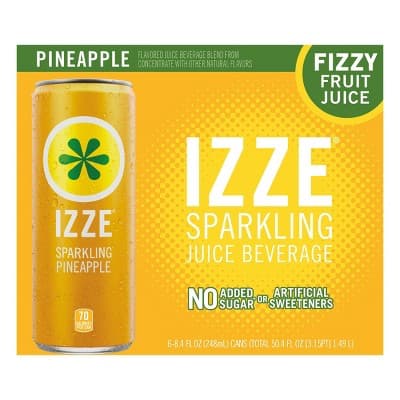 Izze Pineapple Sparkling Juice