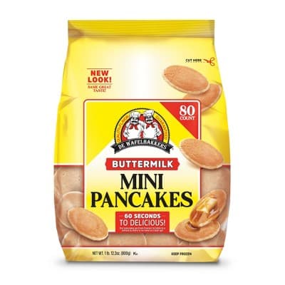 De Wafelbakkers  Mini Buttermilk Pancakes