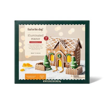 Holiday Illuminated Manor Gingerbread Kit - Favorite Day&#8482;