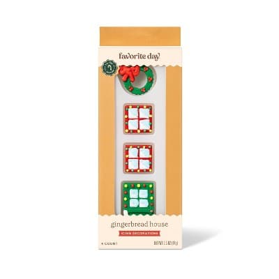 Holiday Gingerbread House Decor Icing Decorations - Favorite Day&#8482;