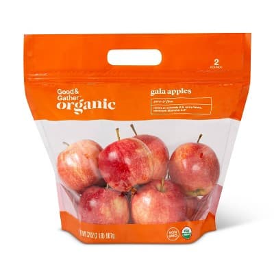 Organic Gala Apples - Bag - Good &#38; Gather&#8482;