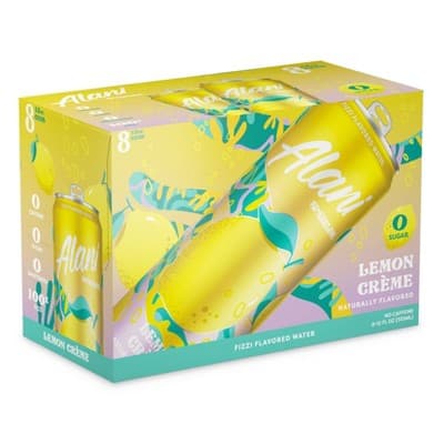 Alani Lemon Cr&#232;Me Sparkling Water