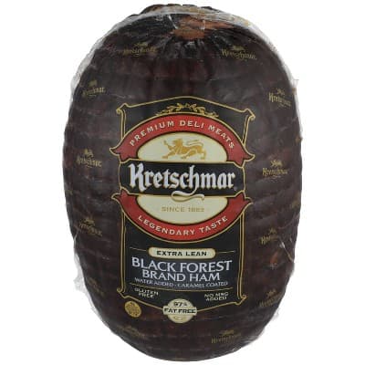 Kretschmar Extra Lean Black Forest Brand Ham - Deli Fresh Sliced - Price Per