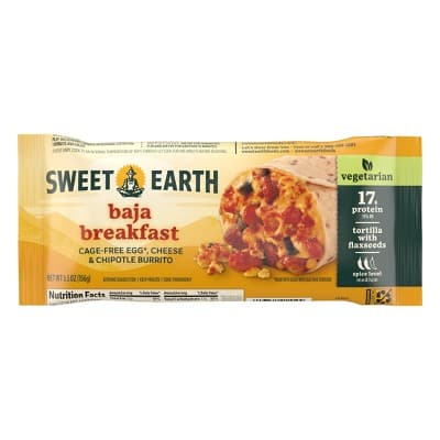 Sweet Earth Baja  Breakfast Burrito