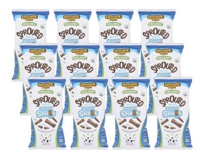 Unique Snacks Sea Salt Sprouted Original Pretzel Shells