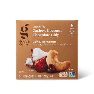 Cashew Coconut Chocolate Chip Date &#38; Nut Bars  Good &#38; Gather&#8482;