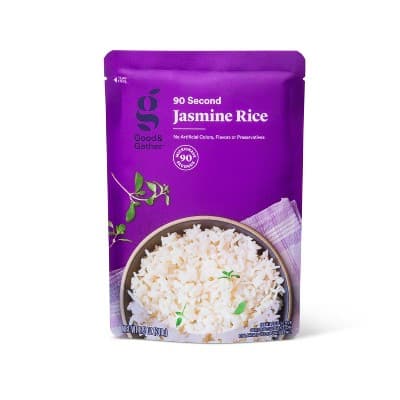 90 Second Jasmine Rice Microwavable Pouch - Good &#38; Gather&#8482;