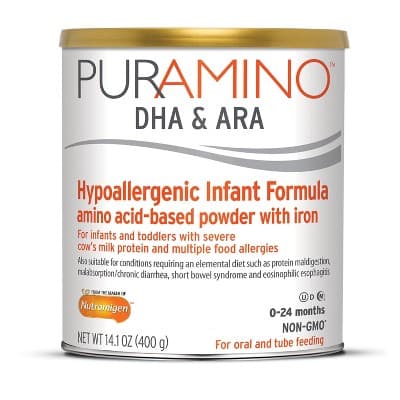 Puramino Dha & Ara Hypoallergenic Powder Infant Formula With Iron