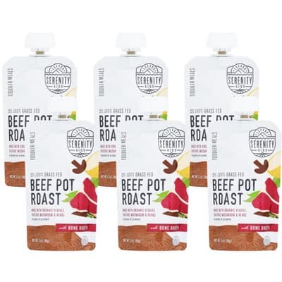 Serenity Kids Beef Pot Roast With Bone Broth Puree Toddler Meals