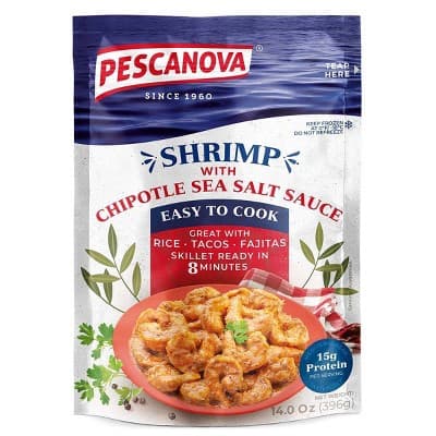 Pescanova Toss &#38; Serve Shrimp With Chipotle Sea Salt Sauce