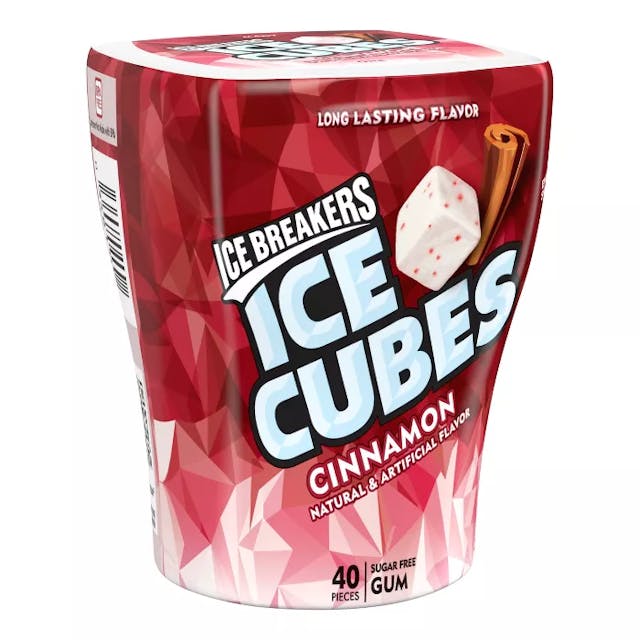 Is it Lactose Free? Ice Breakers Ice Cubes Bottle Pack Cinnamon Gum