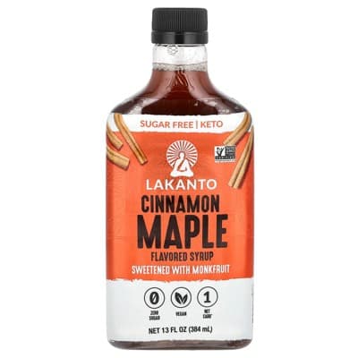 Lakanto Cinnamon Maple Flavored Syrup