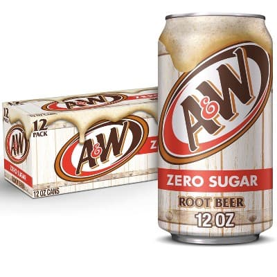 A&#38;W Root Beer Zero Sugar Soda