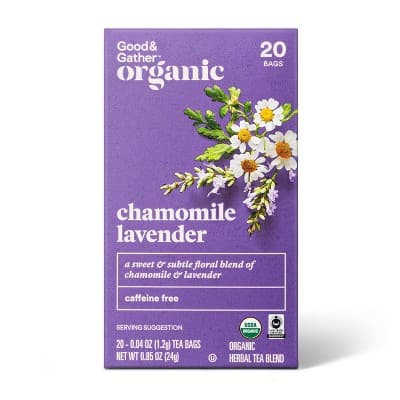 Organic Chamomile Lavender Tea - Good &#38; Gather&#8482;