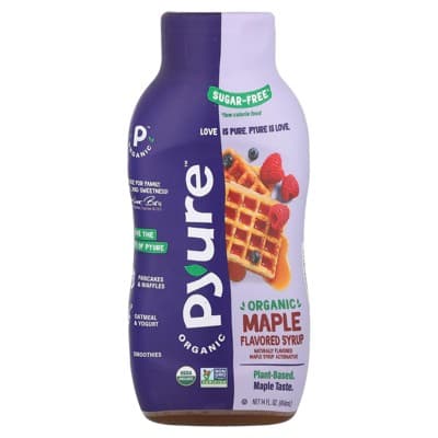 Pyure Organic Maple Flavored Syrup, Keto, 0 Sugar
