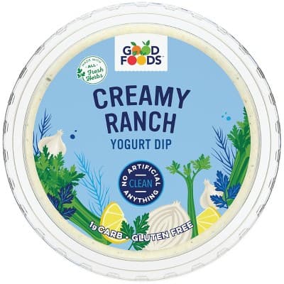 Good Foods Creamy Ranch Greek Yogurt Dip