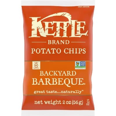 Kettle Brand Potato Chips Backyard Barbeque Kettle Chips Snack