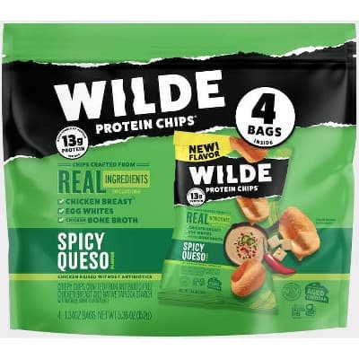 Wilde Brand Protein Chips - Spicy Queso