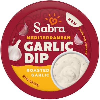 Sabra Roasted Garlic Mediterranean Garlic Dip