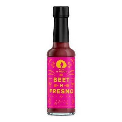 Hot N Saucy Beet N Fresno Hot Sauce
