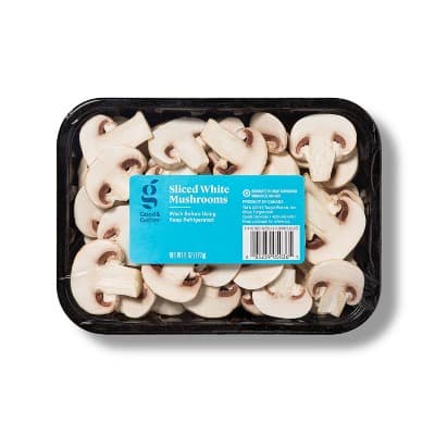 Sliced White Mushrooms - Good &#38; Gather&#8482;