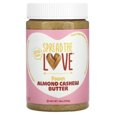 Spread The Love Power Butter, Almond Cashew
