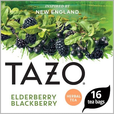 Tazo Foragers Elderberry Blackberry Tea