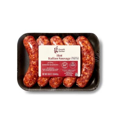 Hot Italian Sausage Links  Good &#38; Gather&#8482;