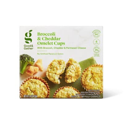  Broccoli & Cheddar Cheese Omelet Cups  Good & Gather™