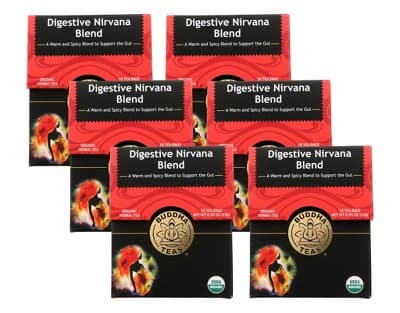 Buddha Teas Organic Digestive Nirvana Tea -  6/18 Bags