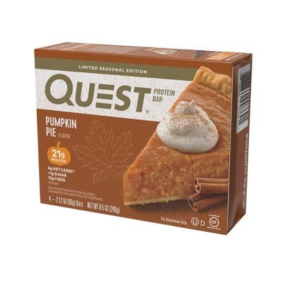 Quest Protein Bar Pumpkin Pie