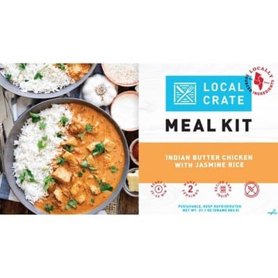 Local Crate Indian Butter Chicken With Jasmine Rice By Food