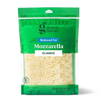 Shredded Reduced Fat Mozzarella Cheese - Good &#38; Gather&#8482;