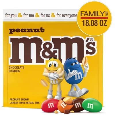 Is it Vegetarian? M&m's Peanut Milk Chocolate Candy Bag
