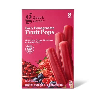  Berry Pomegranate Fruit Pops  Good &#38; Gather&#8482;