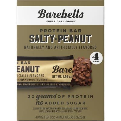 Barebells Functional Foods Salty Peanut Protein Bar