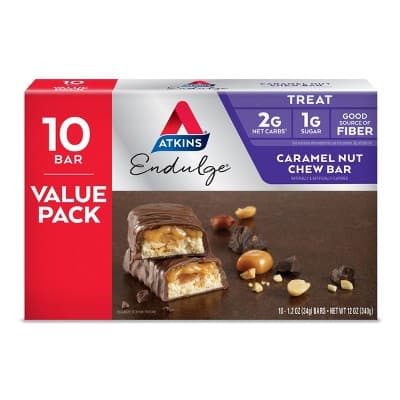 Atkins Endulge Caramel Nut Chew Bar