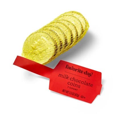 Holiday Milk Chocolate Coins - Favorite Day&#8482;