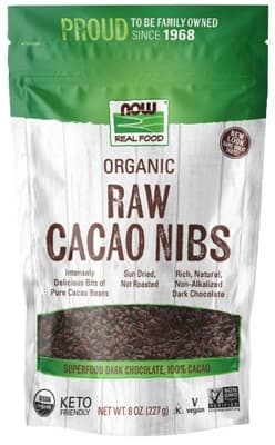 Now Foods Organic Raw Cacao Nibs  