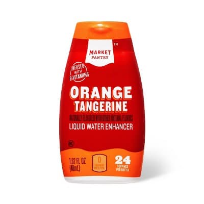 Orange Tangerine Liquid Water Enhancer Drops -  Market Pantry&#8482;