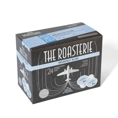 The Roasterie Breakfast Blend Light Roast Single Serve Coffee
