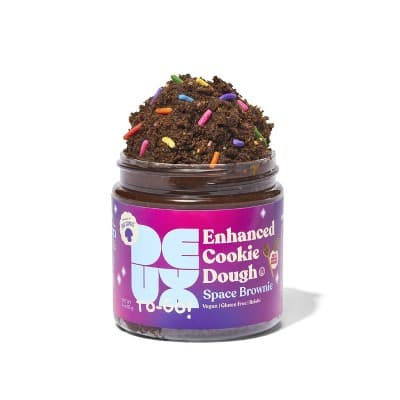 Deux Vegan Gluten Free Space Brownie Edible Enhanced Cookie Dough