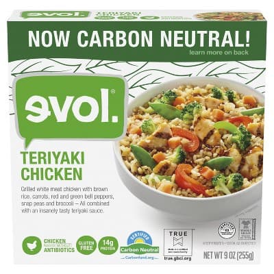 Evol Gluten Free  Teriyaki Chicken
