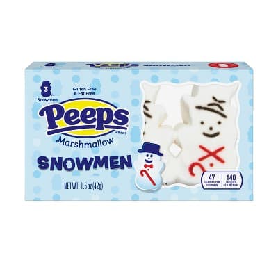 Peeps Holiday Snowman