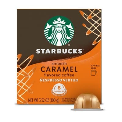 Starbucks By Nespresso Original Line Pods - Light Roast Coffee -Smooth Caramel