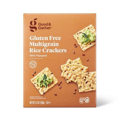 Gluten Free Multi-grain With Flax Rice Crackers - Good & Gather™