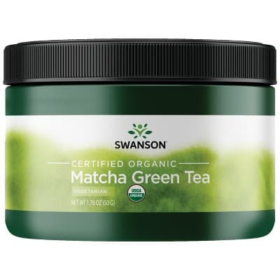Swanson Certified Organic Matcha Green Tea Pwdr