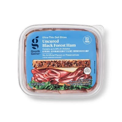 Uncured Black Forest Ham Ultra-Thin Deli Slices - Good &#38; Gather&#8482;