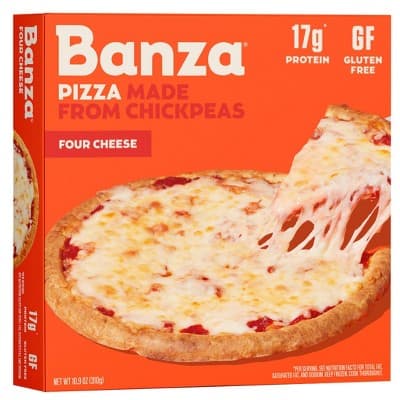 Is it Vegan? Banza Chickpea Pizza Four Cheese