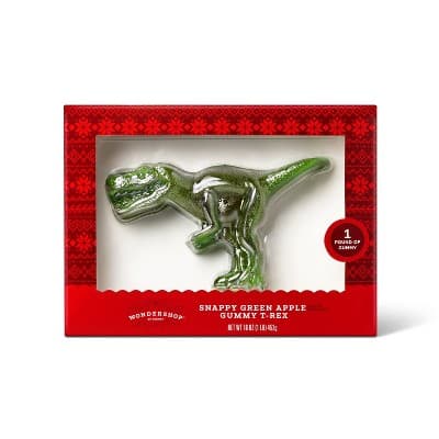 Holiday Snappy Green Apple Gummy T-Rex - Wondershop&#8482;